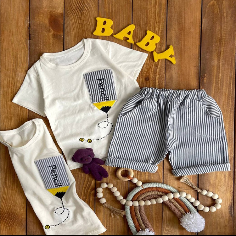 تیشرت شلوارک مداد