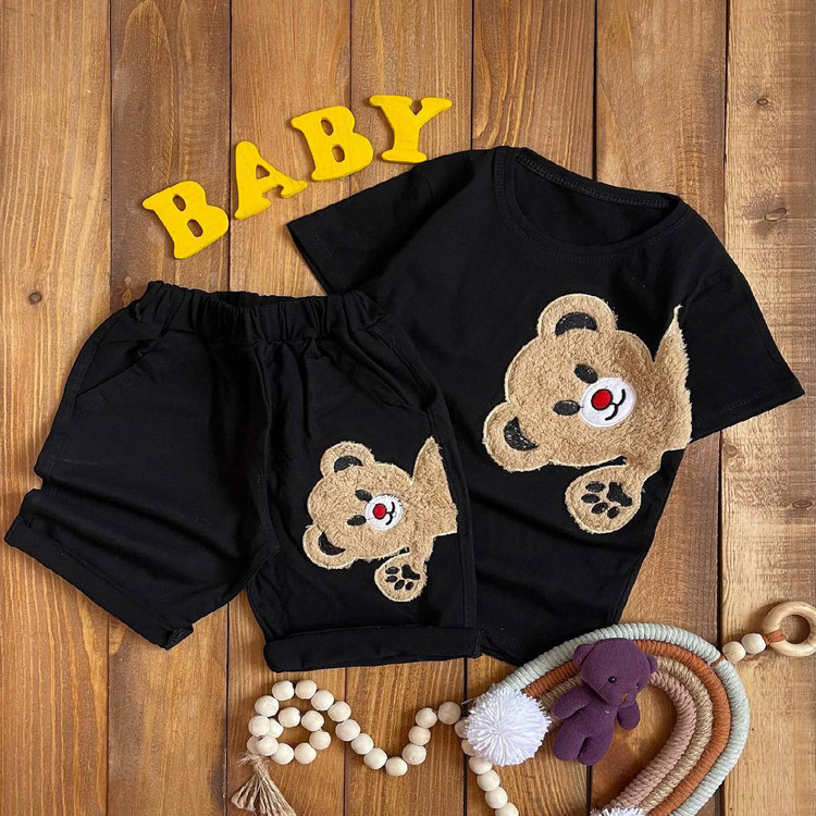 تیشرت شلوارک تدی پشمی