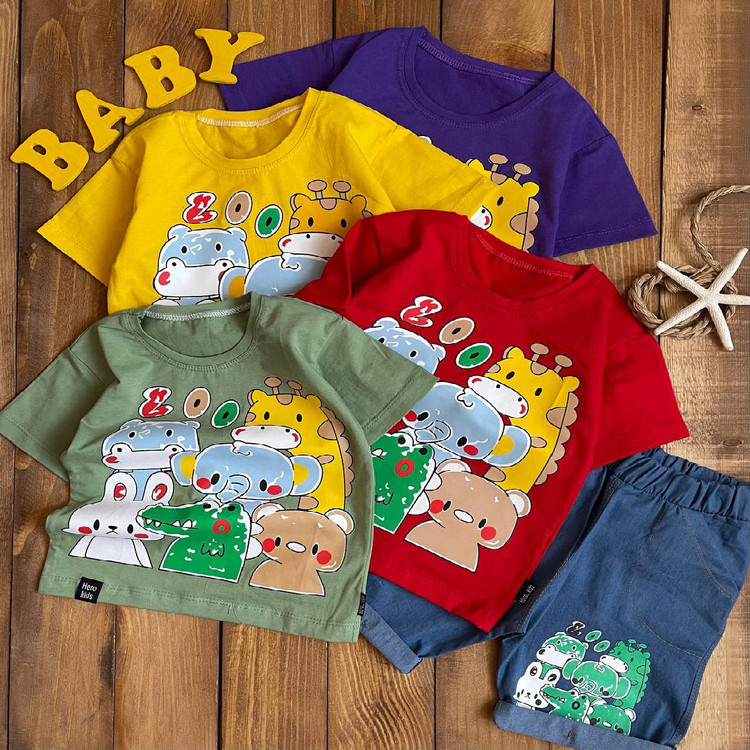 تیشرت شلوارک حیوانات