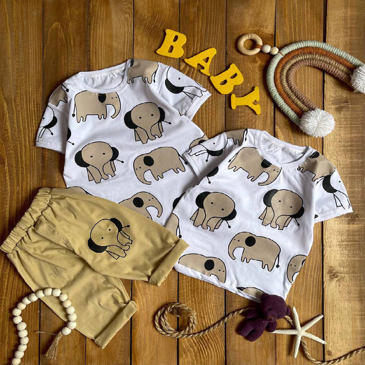 تیشرت شلوارک فیل فمیلی