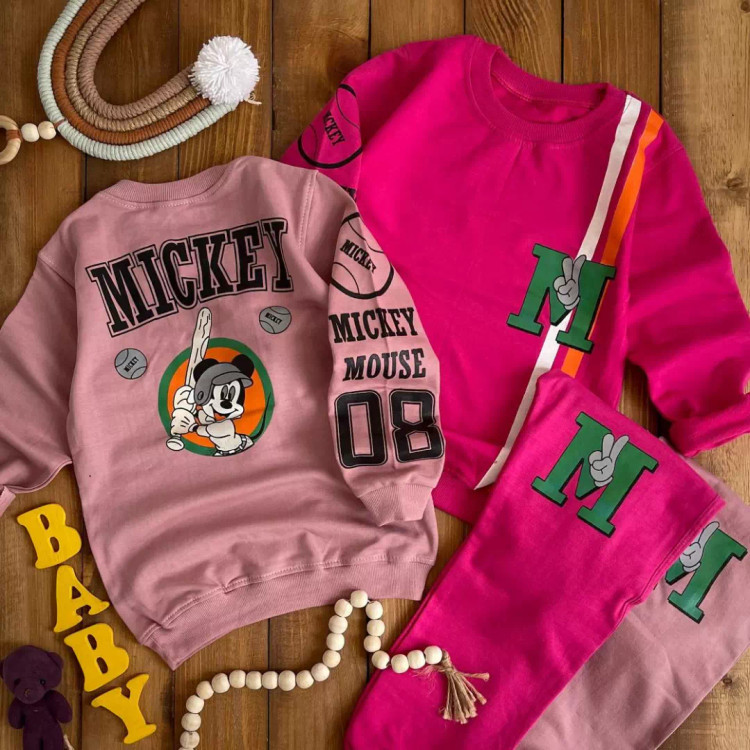 بلوز شلوار میکی