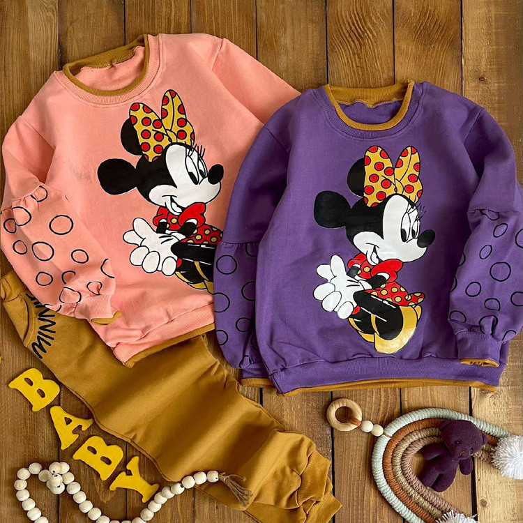 بلوز شلوار پاییزه مینی موس