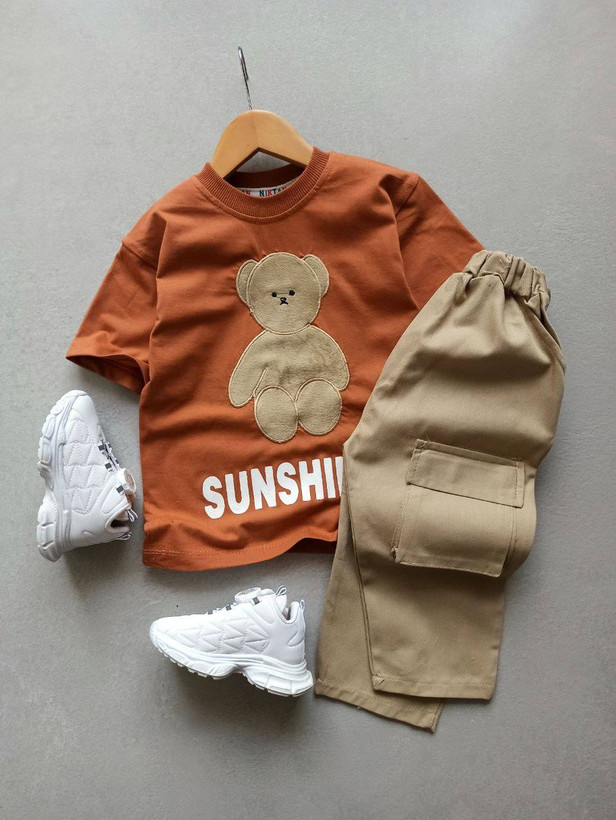 شیک ترین تیشرت شلوارک بچهگانه